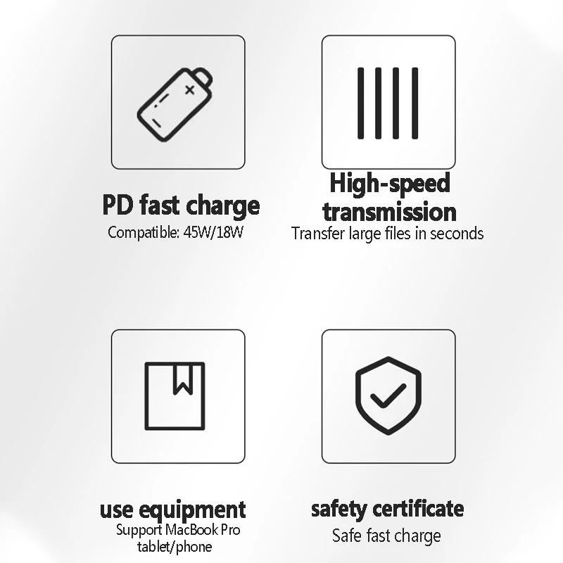 100W USB-C To Type-C Cable for Samsung Galaxy A52s S20FE S23 Ultra Xiaomi Poco X3 Pro Redmi K50 40 60 Fast Charging Type C Cable