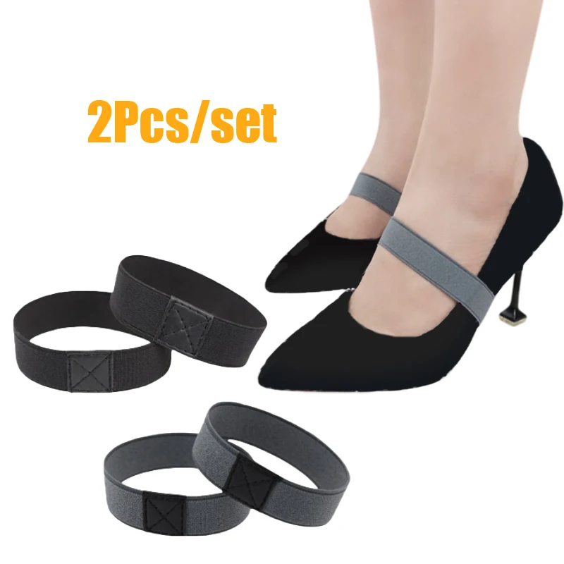 

1Pair Womens Detachable Shoe Straps High Heels Anti Slip Shoe Strings Ankle Shoelace Replacement Accessories