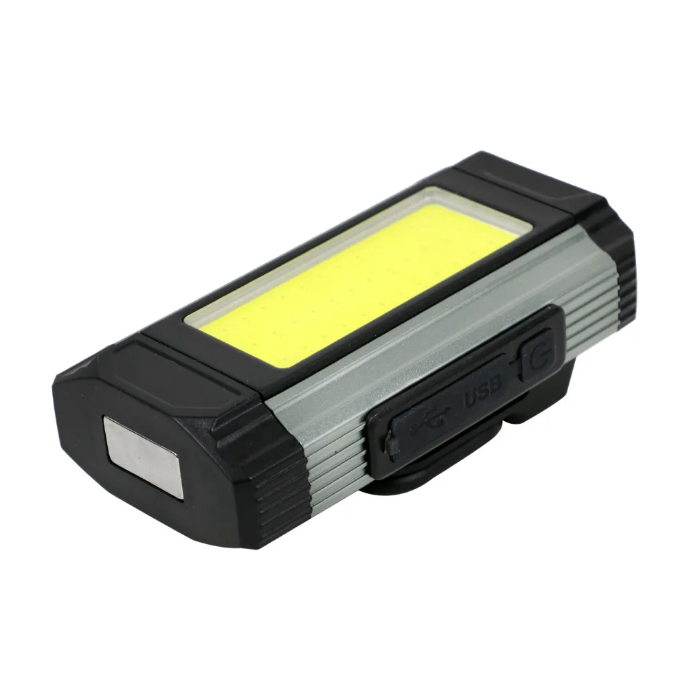 1/2/4PCS Magnetic COB Work Light USB Rechargeable LED Flashlight Portable Lantern Camping Light Type-C Power Bank Function Lamp