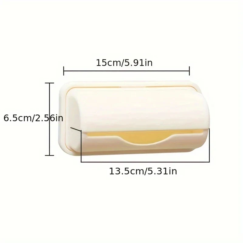 1/2/4Pcs Space-Saving Garbage Bag Storage Box, Kitchen And Bathroom Organization Tool