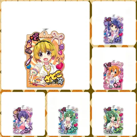 Higurashi: When They Cry - SOTSU Anime Goods, Shizuku Acrylic Stand Keychain, Healing School Yuri Comedy Merchandise Keychain