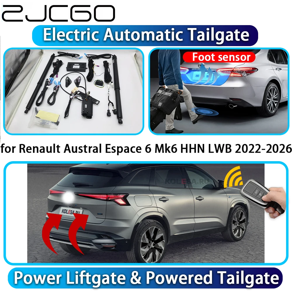 

for Renault Austral Espace 6 Mk6 HHN LWB 2022-2026 OEM Power Liftgate Powered Tailgate Intelligent System Trunk Lift Control Kit