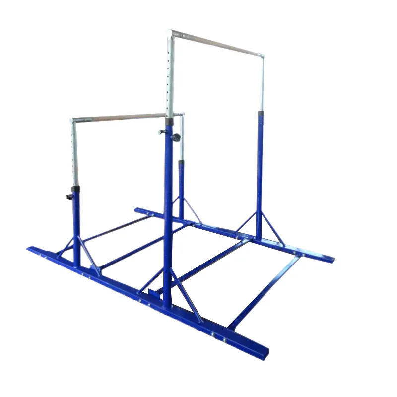 Factory Sales Gyms With Adjustable Height for Gymnastics, High and Low Parallel Bars, and Low Price Uneven Bars