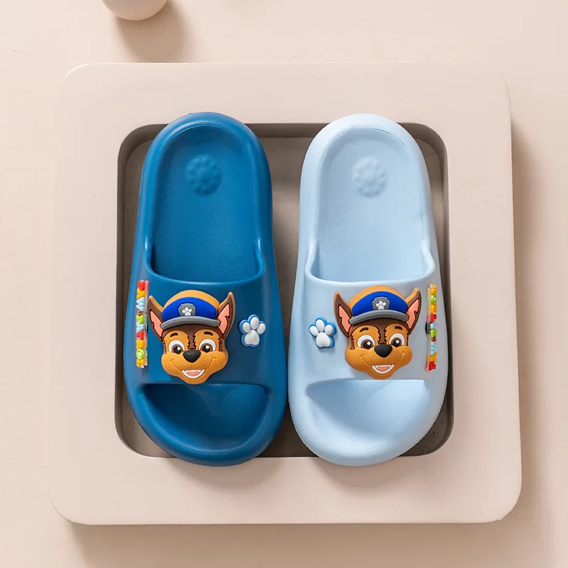 Pantofole PAW PATROL per bambini estate ragazzo antiscivolo bagno casa diapositive fondo morbido ragazza Anima sandali all\'aperto