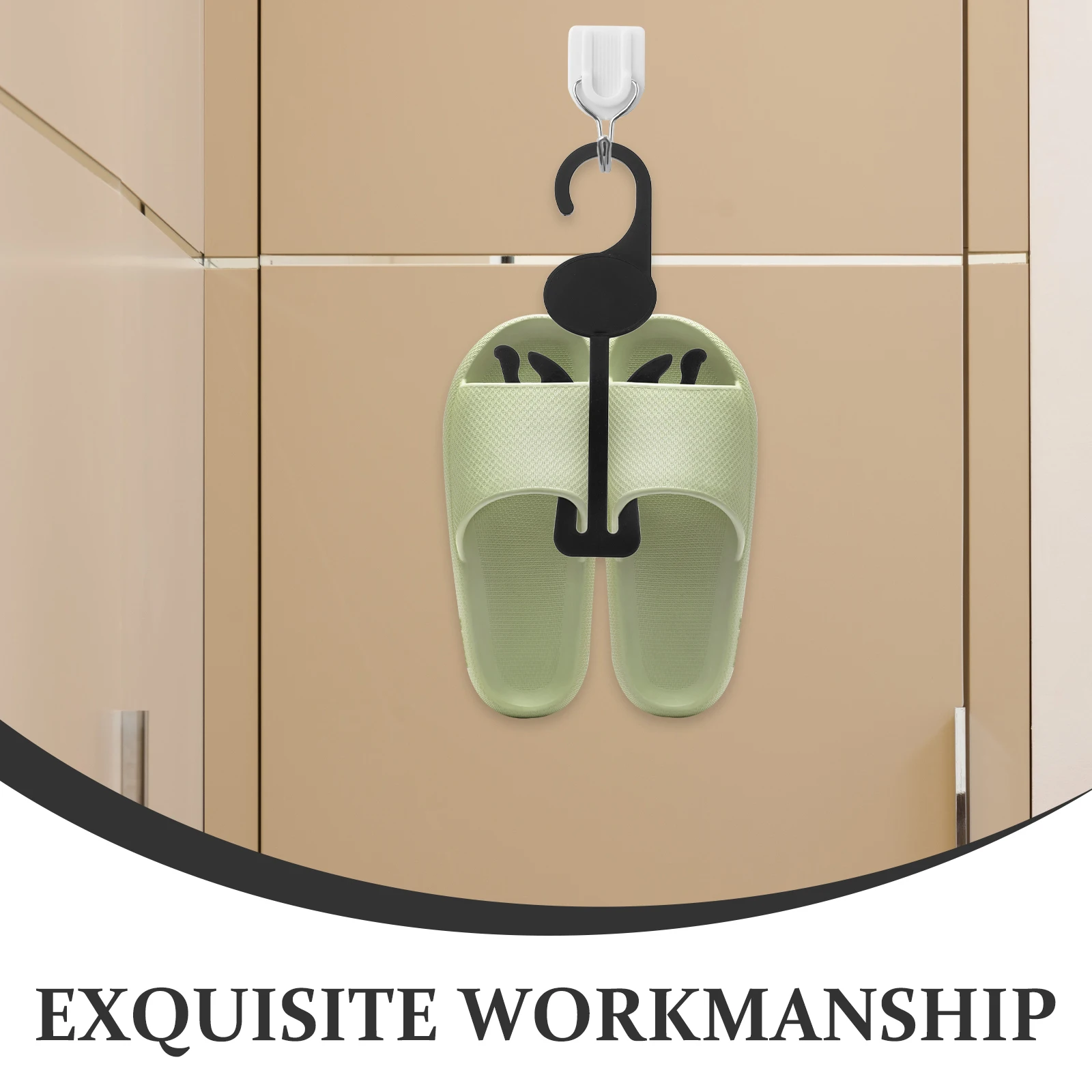 

20pcs Hooks Rack Organizer For Home Hooks Mall Display Rack Holder Slipper Drying Racks Decorative Racks Plastic Display