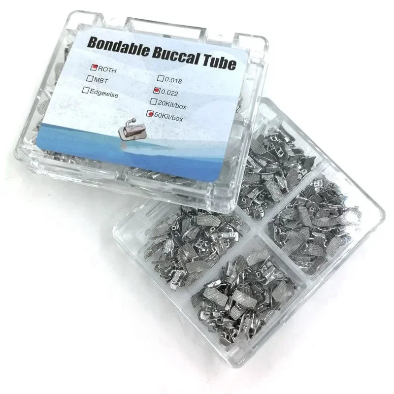 

Dentals Materials 1st Molars Bondables Monoblocks ROTH MBTs Orthodontics Buccals Tubes