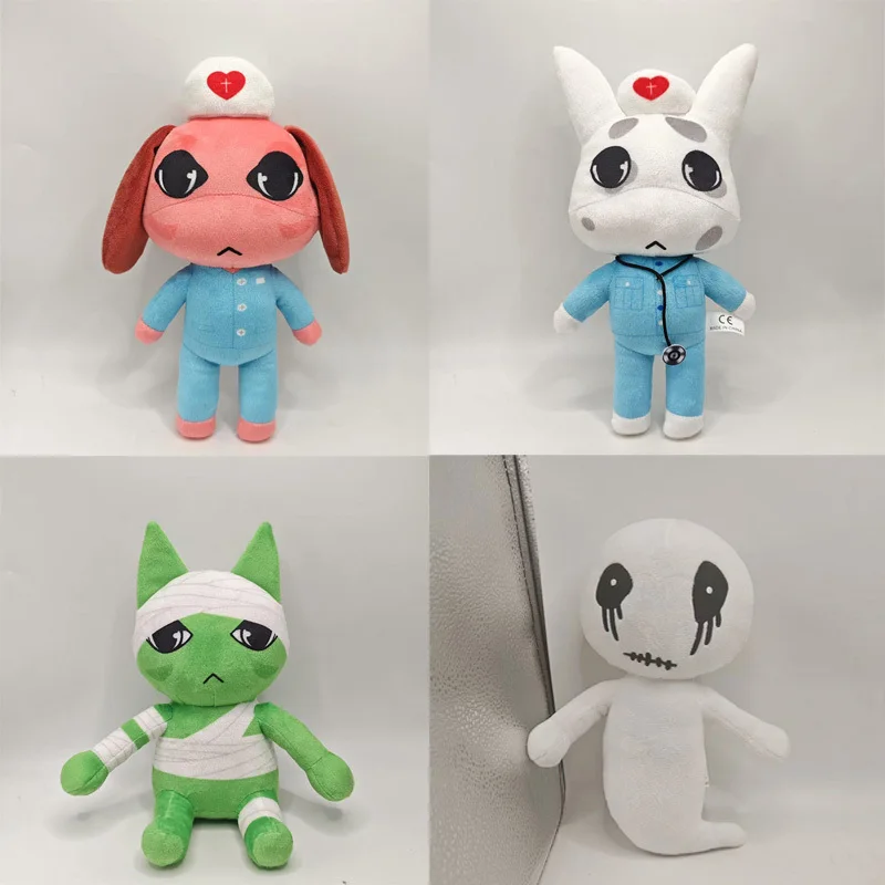 

Hot Game Animal Hospital Plush Toy Ratthew Nurse Stalker Soft Stuffed Cartoon Doll Collectible Plush Gift