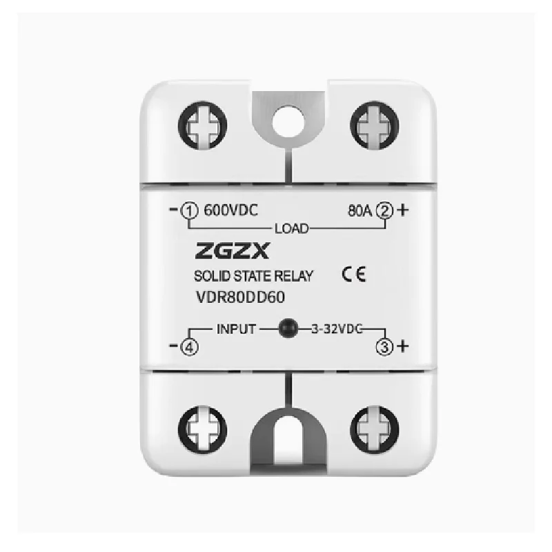 600V DC Solid State Relay 220v600V DC Control DC DD40A60A80A Control 3V32V
