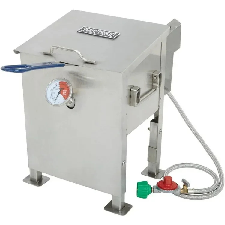2025 hot sale Authenticity guarantee.upgrade.700-725 2.5-gal Stainless Fryer Freestanding or Table Top Includes Stainless Mesh B