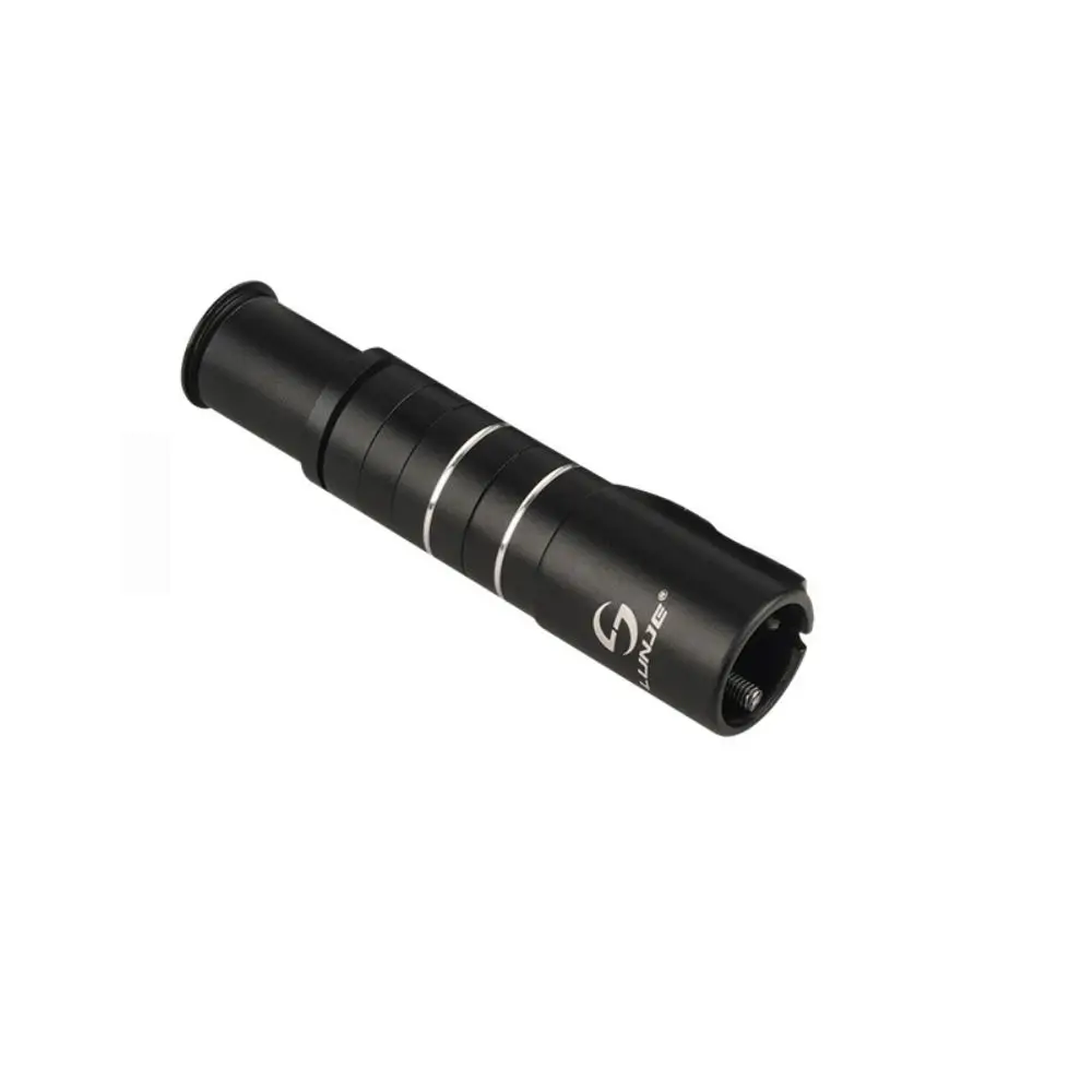 

Aluminum Alloy Bicycle Fork Stem Extender Black 28.6MM Mountain Bike Extension Adapter Height Increased Handlebar Riser