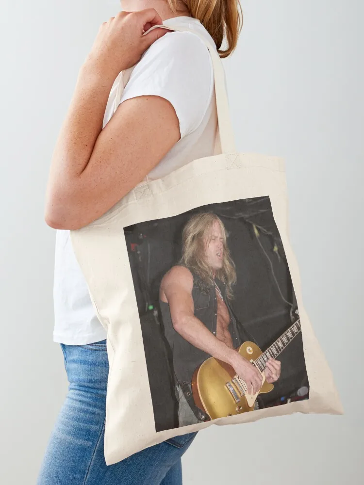 Doug Aldrich - Whitesnake - Photograph Tote Bag hand bag ladies the tote bag Shopper handbag Lady bags Canvas Tote