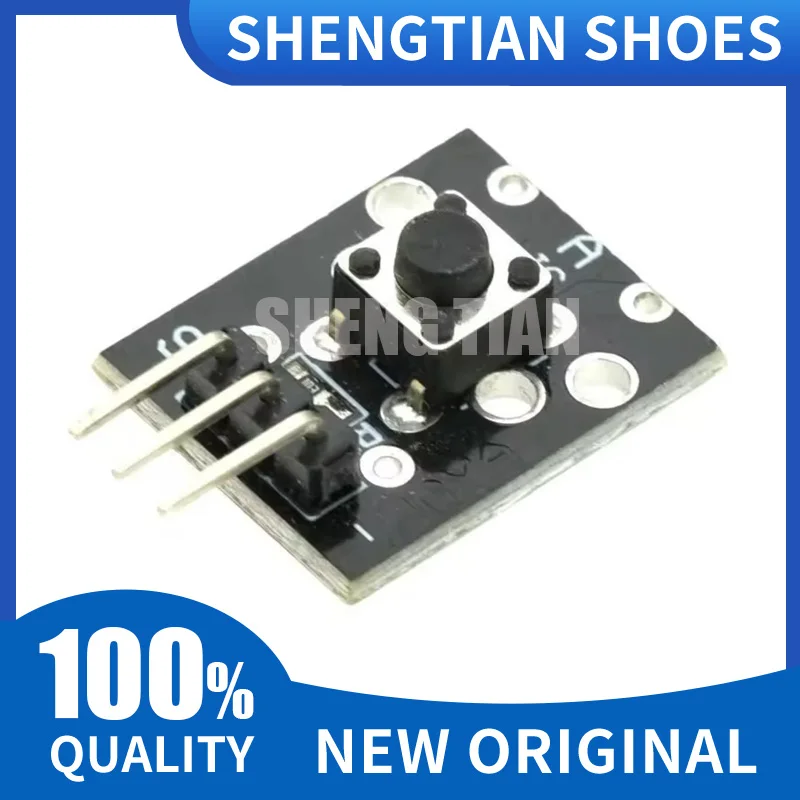 3/5/10pcs KY-004 3Pin Button Key Switch Sensor Module For Arduino Diy Starter Kit KY004