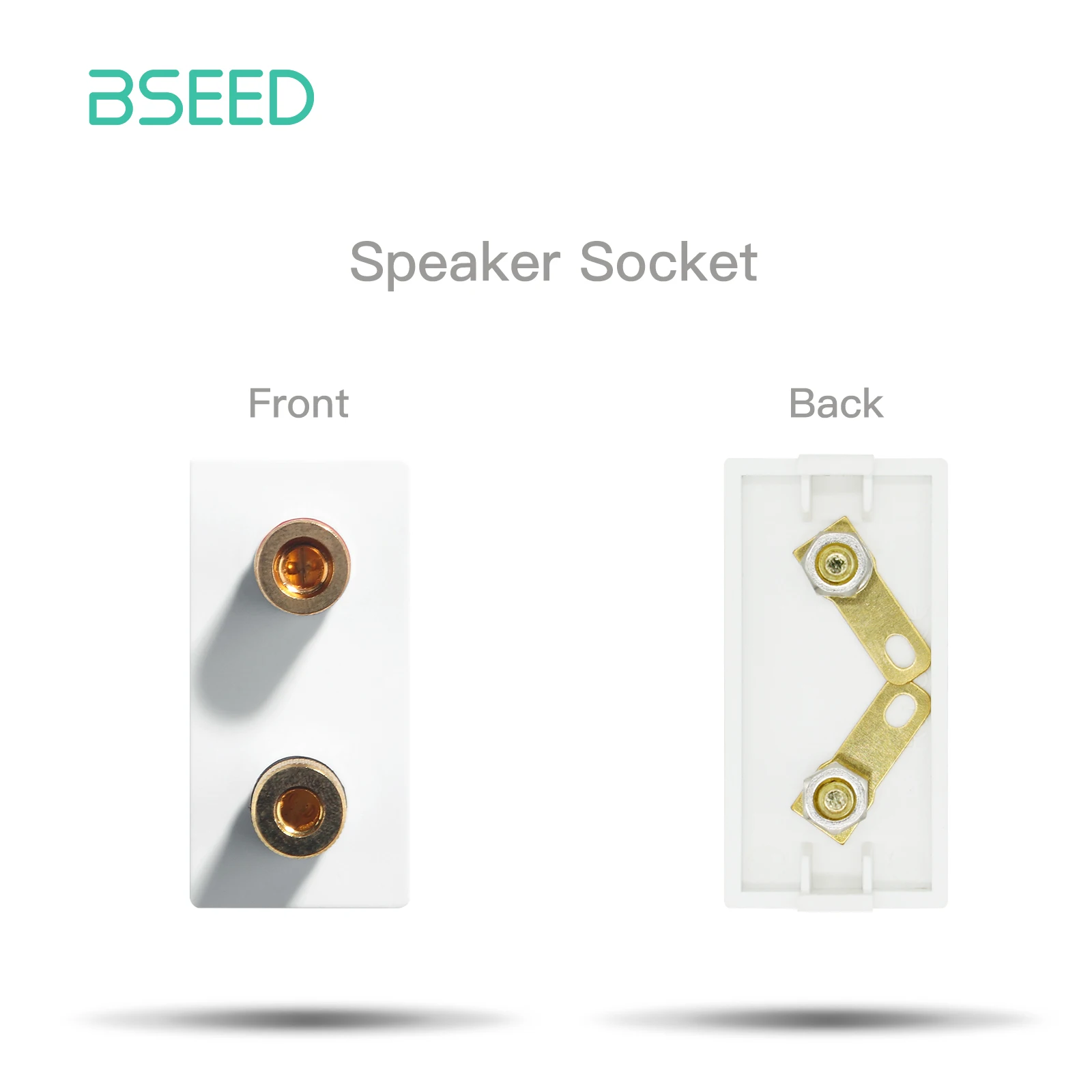 BSEED Muur Internet Cat5 Socket Plastic Frame Onderdelen USB Charge Port TV Satelliet Interface Functie DIY Combinatie