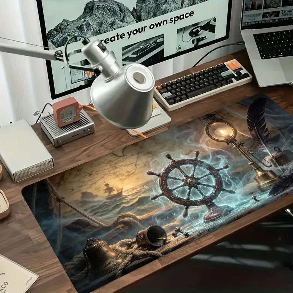 Dark Heart Specimen Experiment Gaming Mouse Pad Smooth Cloth Large Size For Horror Gaming Desk Decor
