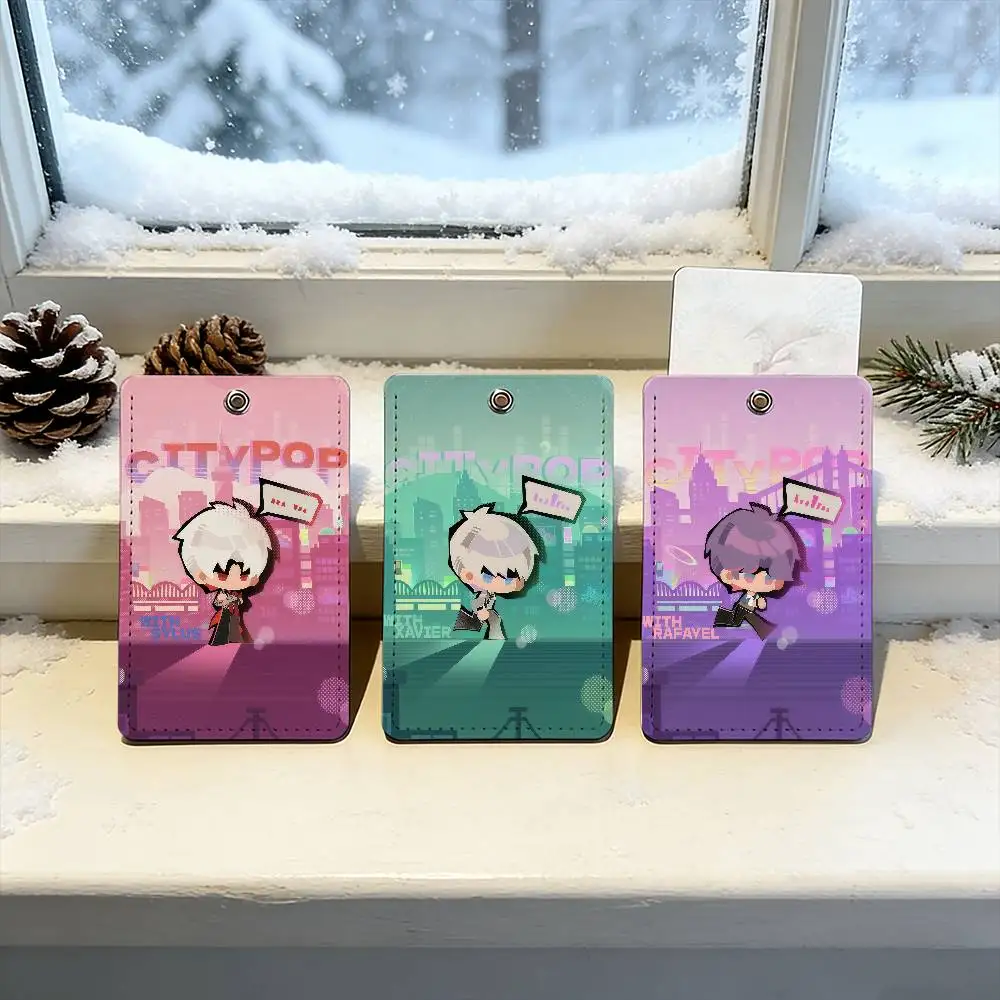 

Game Love and Deepspace c Зажим для карт Защитный рукав Банковский автобус Кредитная карта Защитный рукав ID-карта