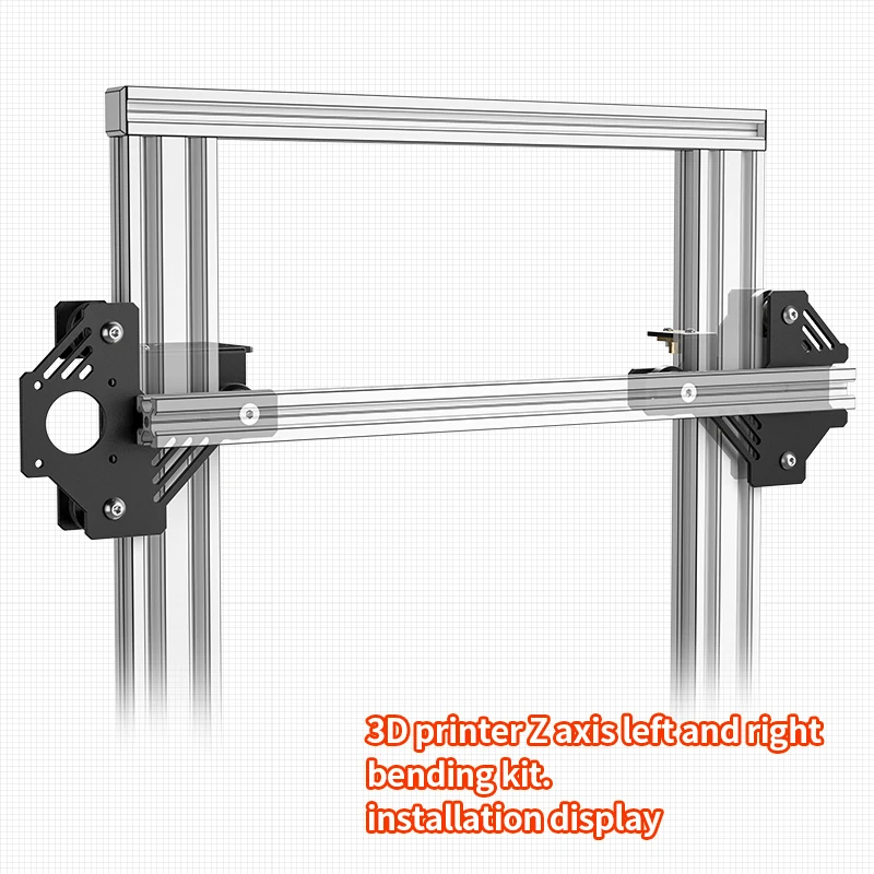 3D Printer Parts X Axis Motor Mount Bracket Right/ Left X/Z-Axis Front/Back Motor Mount Plate With Wheels For CR-10 Ender-3 S4S5