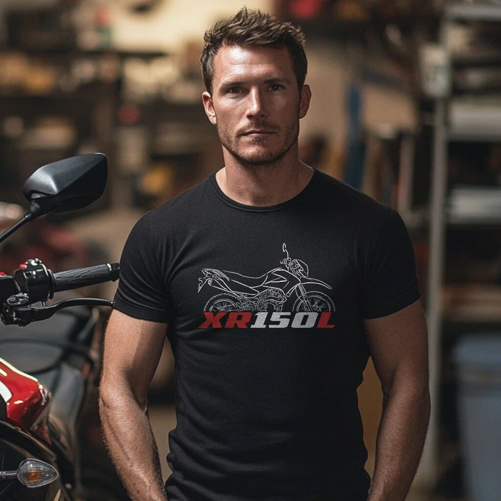 

2025 summer Men 100% Cotton T Shirt Casual XR150L 2014-2024 Motorcycle k1200S motorcycle T-shirt Graphic Summer Cool