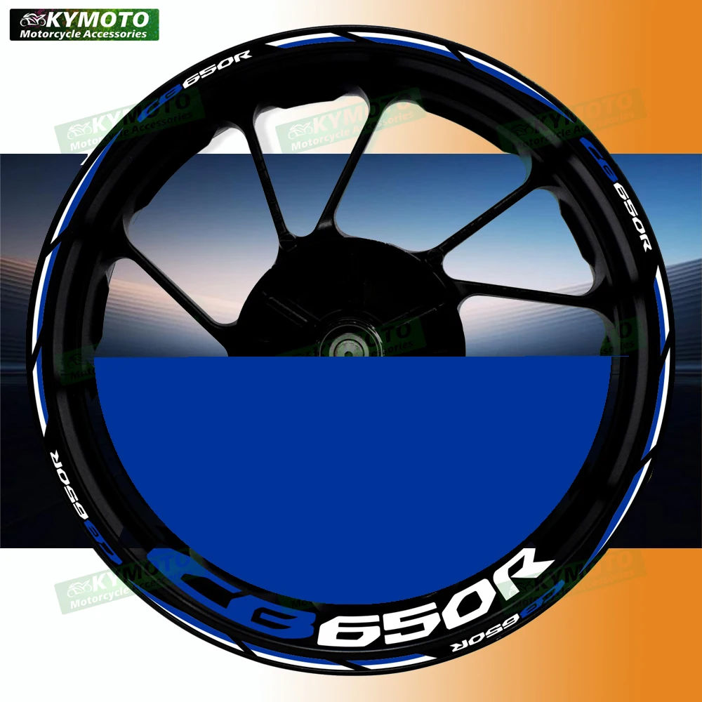 

For Honda CB650R CB 650R motorcycle accessories 17-inch front and rear wheel stickers fairing reflective stickers decoration