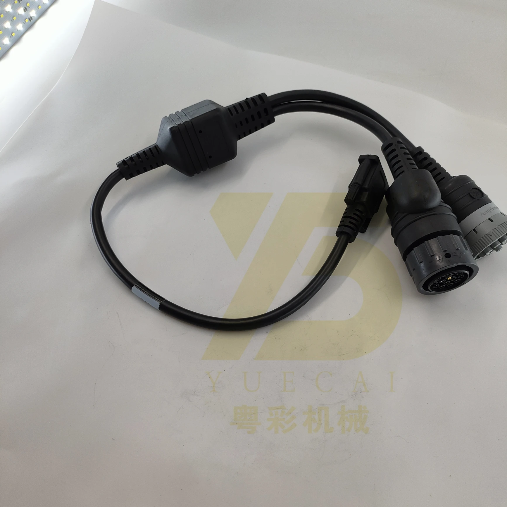 YUE CAI Diagnostic Harness 457-6114 Adapter Cable Assy 4576114 For Excavator Parts Harness ET-3 ET3 ET-4 CA3