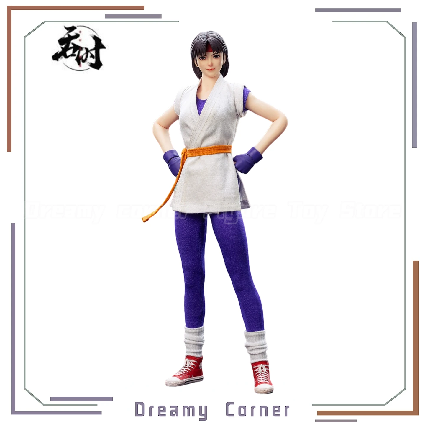 

【In Stock】Original Swallowing Studio THE KING OF FIGHTERS '97 YURI SAKAZAKI 1/6 Action Figures Toys Ornament Model