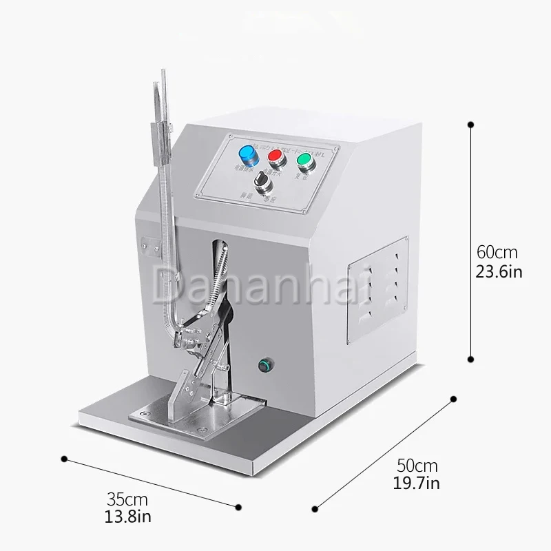 Double Row Shopping Bag Sealing Machine, Electric Bread Bag Sausage Buckle Machine, Automatic Ham Sausage Buckle Machine
