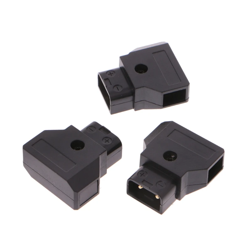 5 Pcs D-Tap Plug DIY For DSLR Rig Power Cable V-mount Battery Male