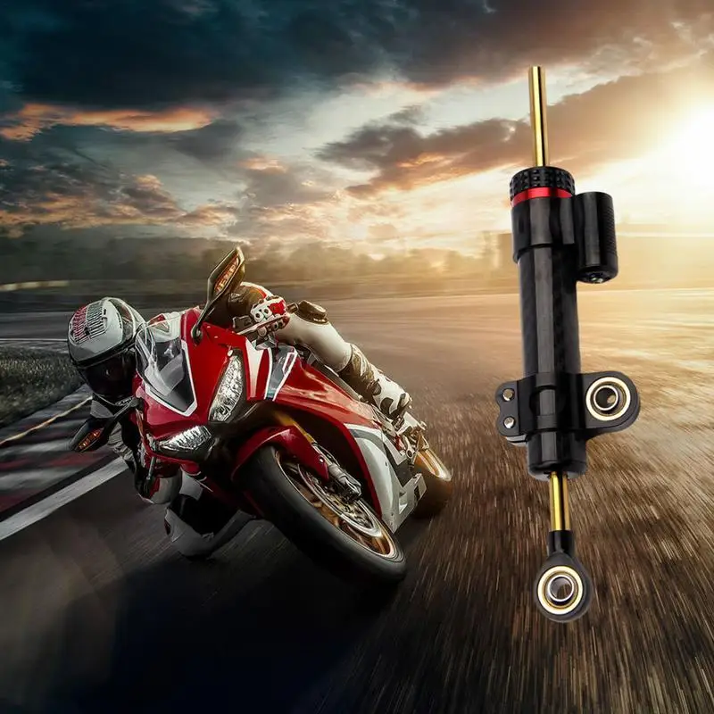 Motorcycle Steering Stabilizer Steering Direction Damper Versatile Motorcycle Steering Damper Linear For Road Racing And Sport