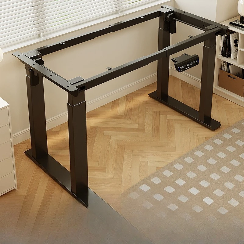 Dual Motor Four Column Intelligent Electric Lifting Table Leg Height Adjustable Standing Desk Bracket Frame Ergonomic Support
