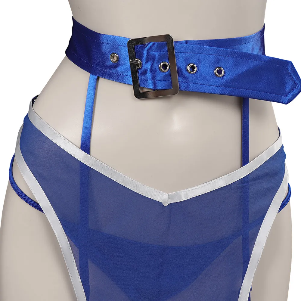 Mortal Kombat Kitana Cosplay Lingerie Sexy pour Femme, Costume, Uniforme, Fantaisie, Roleplay, Déguisement, Halloween, Carnaval, Vêtements de ix