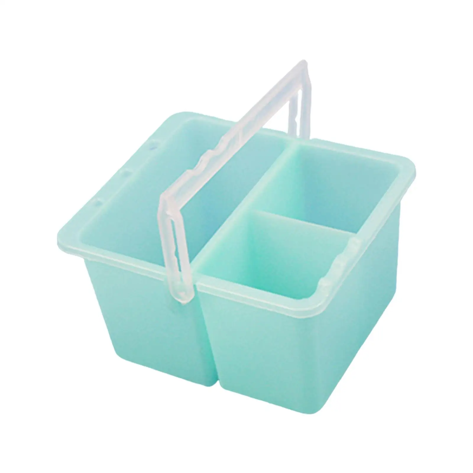 Multifuncional Paint Brush Lavar Balde, Portátil Paint Brush Basin para Crianças, Pote para Camping