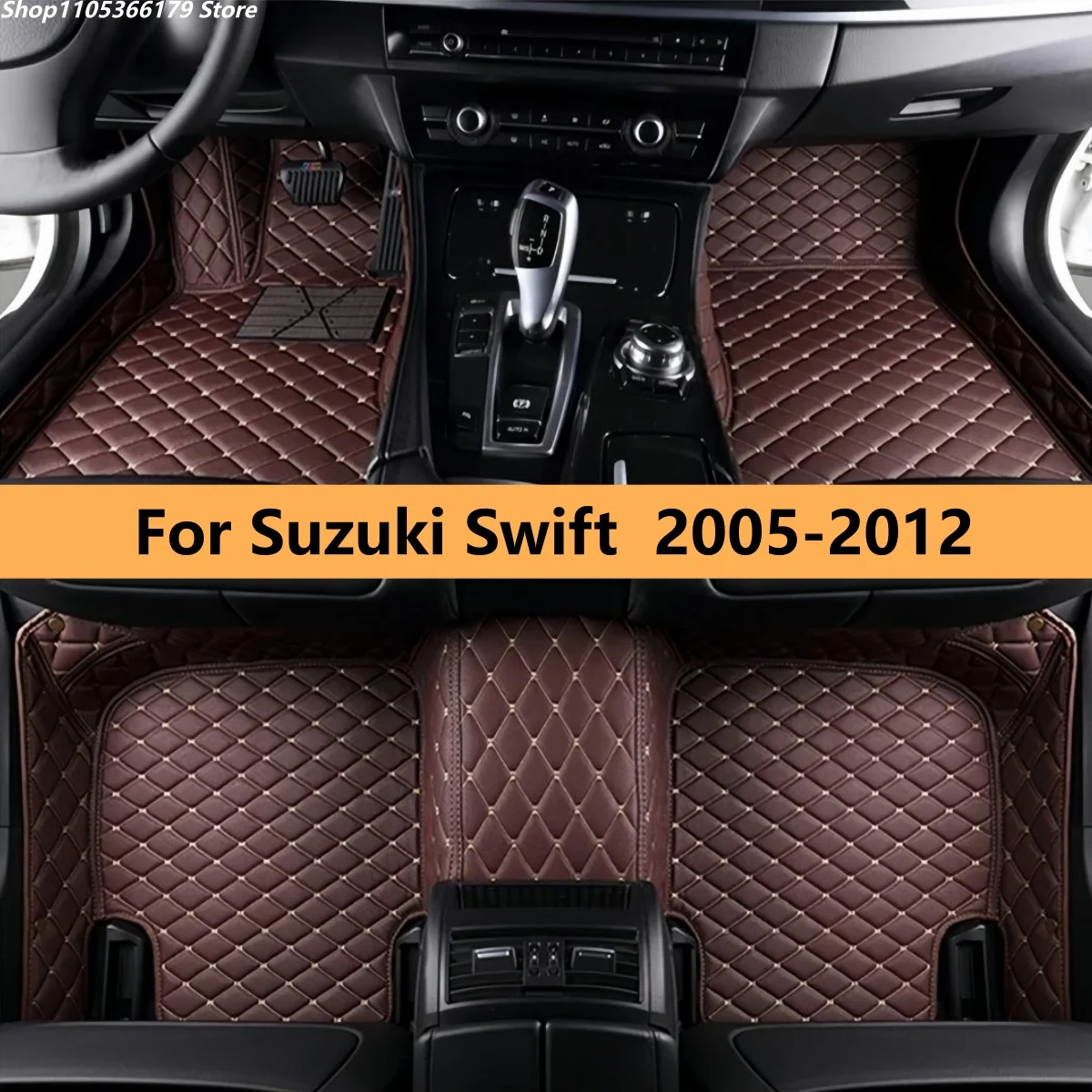 

Автомобильные коврики на заказ для Suzuki Swift 2005-2012 годов выпуска, для мужчин и женщин, автомобильные аксессуары