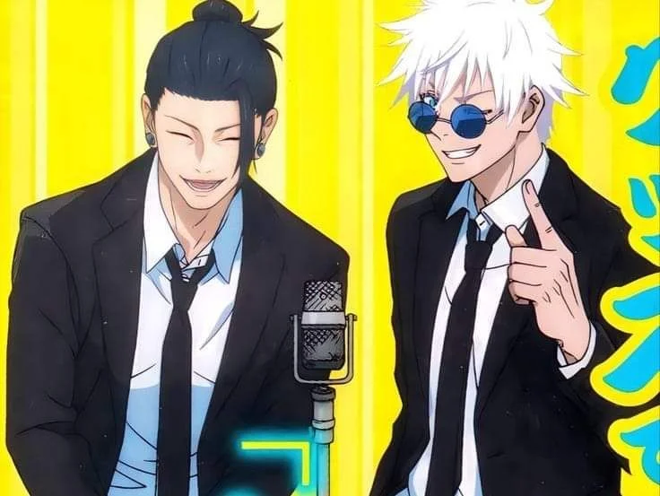 JJK Heart Keychain Gojo Satoru and Geto Suguru Really Cool Charm