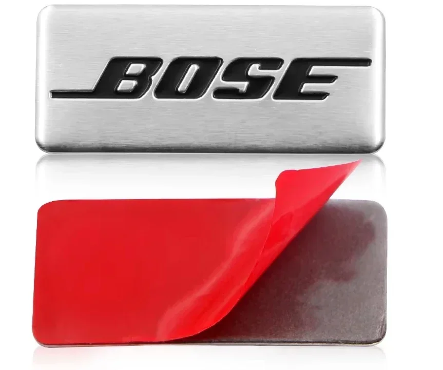 هارمان كاردون BOSE شارة الألومنيوم ثلاثية الأبعاد ملصقات صوت السيارة لمرسيدس بنز W213 W212 W220 W221 W222 W108 W126 W140 W168 W169 W176 #2