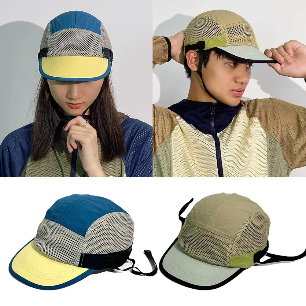 Summer Sports Anti-Drop Mesh Surf Hat Breathable Quick Mountaineering Fishing Sun Riding Drying Outdoor Hat Protection UV O8B0