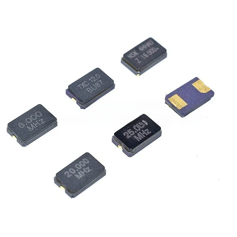 10 pz 5032 SMD Passivo Oscillatore A Cristallo 2PIN Quarzo 8 Mhz 9.84375 M 10 M 24 M 25 M 11.0592 Mhz 12 13.56 Mhz 16 M 20 M 12.288 M 22.1184 M