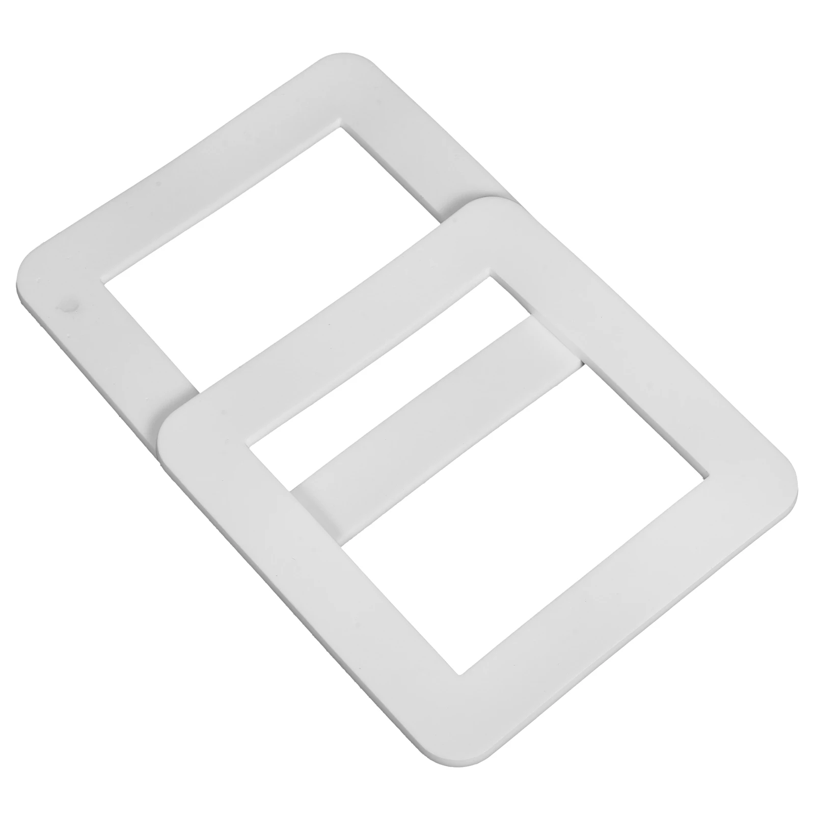 

2pcs Wall Outlet Cover 86X86Mm Silicone Decorative Light Switch Plate Socket Protector For Bedroom Living Room Decorator Wall