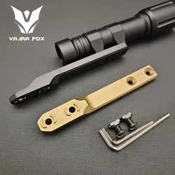 New Tactical Lightbar Scout Mount For Scout lights M300 M600 for Mlok or Keymod rails Hunting Weapo light Airsoft Accessories