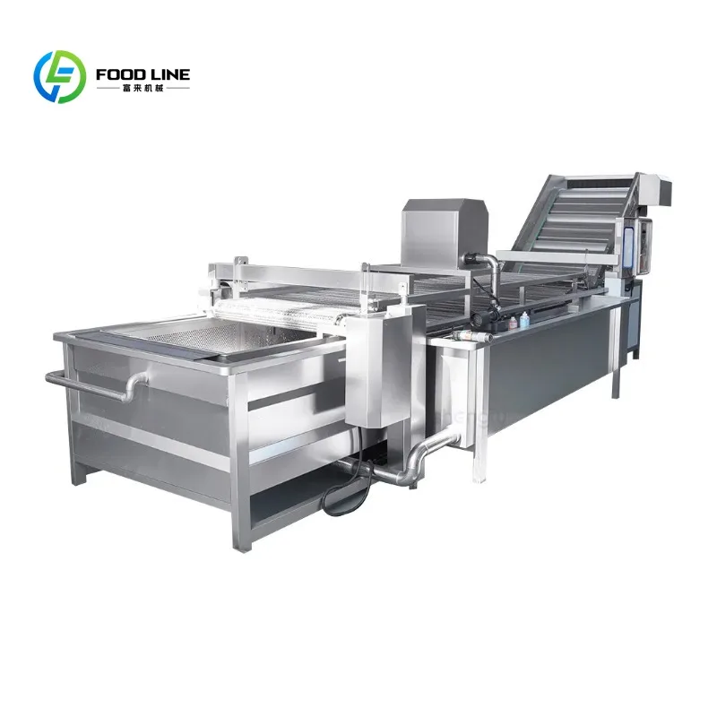 Customized Turnkey Onion Peeling Washer for Fast Food Chains with Software Upgrades