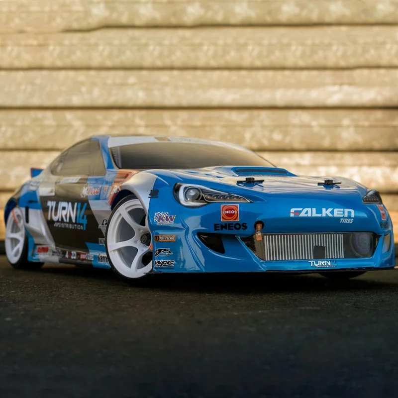 HPI produces 1/10 BRZ RC remote control drift flat running toy model car RV 120096 children's toy birthday gift