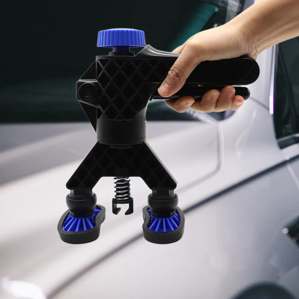 Extracteur de débosselage Automobile, Rotation à 360 degrés, extracteur de mise en forme convexe de voiture, outil de traction de débosselage multi-angle antidérapant