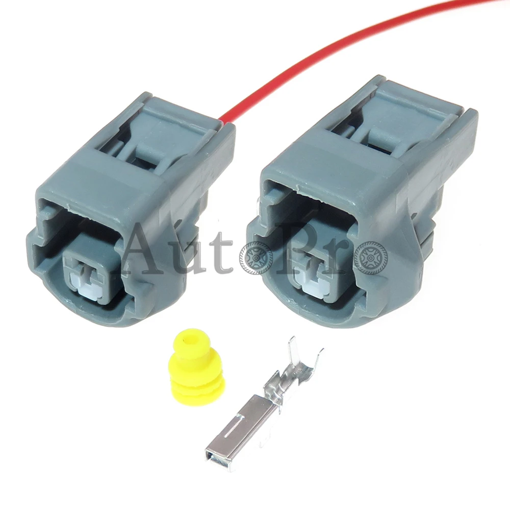 1 Set 1 Hole 90980-11166 Auto Waterproof Socket 7283-1015-10 Car Knock Sensor AC Assembly  Wiring Terminal Connector For Toyota