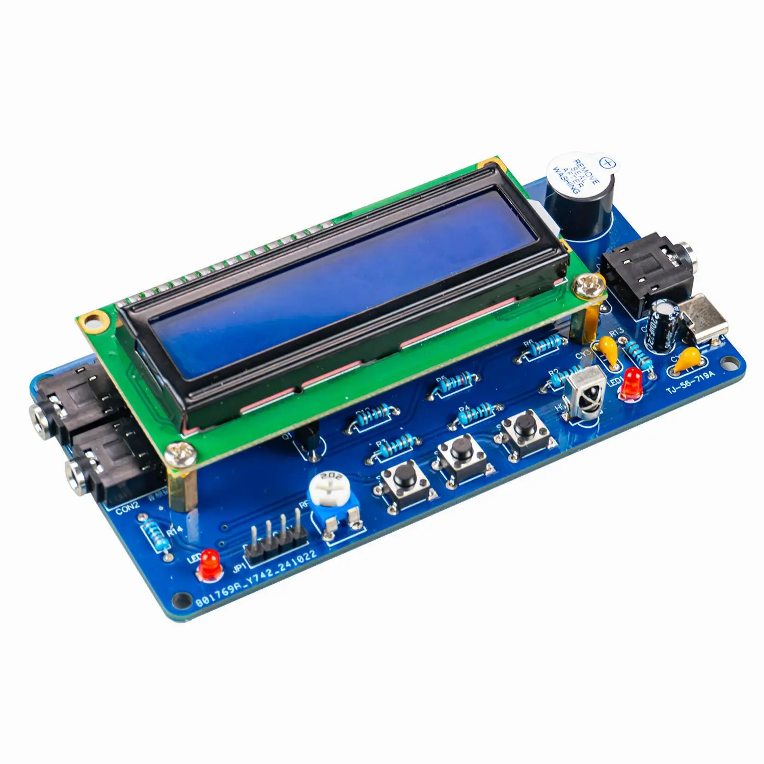 DIY Kit Elektronischer Morsecode Telegraph Simulator Decoder mit Digitalanzeige Lötübungs-Elektronikprojekte-Kit – Detail 8