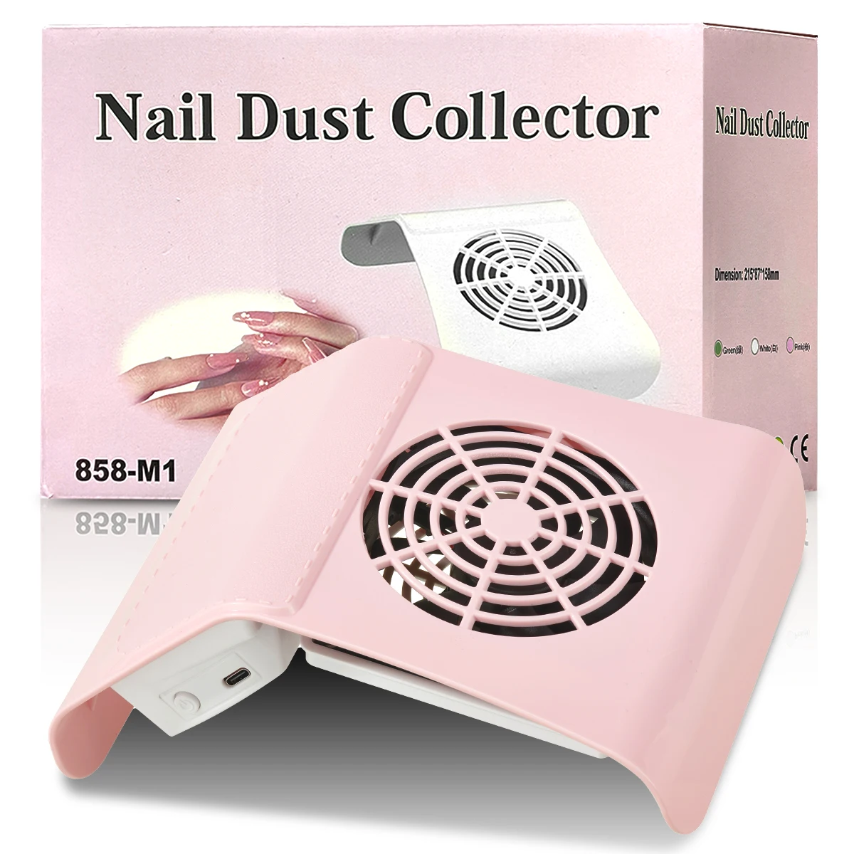 

Профессиональный пылесборник для ногтей, малошумный пылесос для ногтей, мощный инструмент для дизайна ногтей, пылесос для маникюрного салона