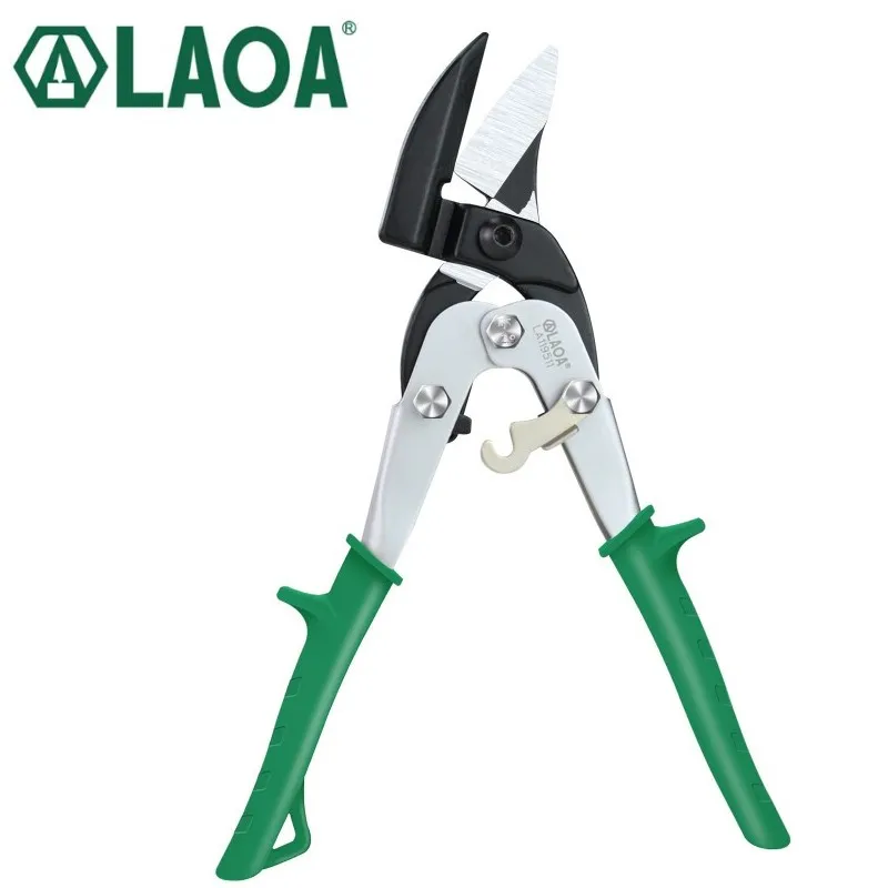 LAOA Multifunction Iron Metal Sheet Cutting Scissors Aviation Tin Snip Cutter Multi-directional Shears Industrial Hand Tool