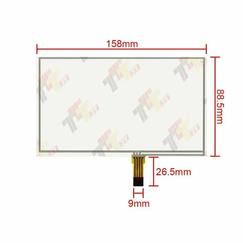 Touch Screen Glass Digitizer For Dodge Chrysler Jeep Mygig Ram 430 RBZ 430N RHB Navigation