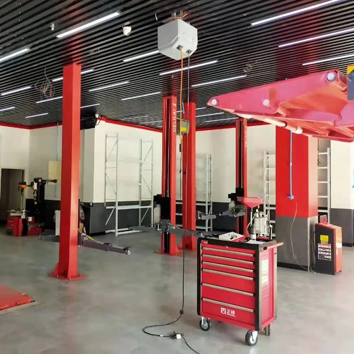 Hydraulic Car Lift ,4T Base Plate Two Post Lift With CE ,Two Post Hoist For Car Wash Garage
