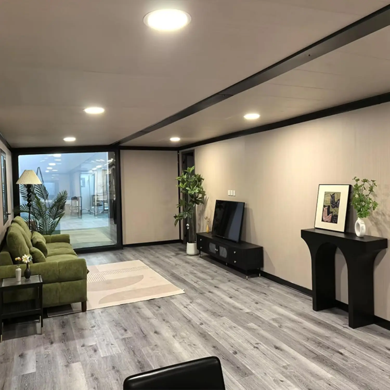 Casa contenedor lista, 40 pies, 20 pies, contenedor prefabricado para villa, casa plegable expandible, casa pequeña prefabricada aislada para España