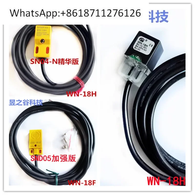 GUYUOF Square Proximity WN-18H Inductive SN04-N Detection Distance 4mm Normally Open Type