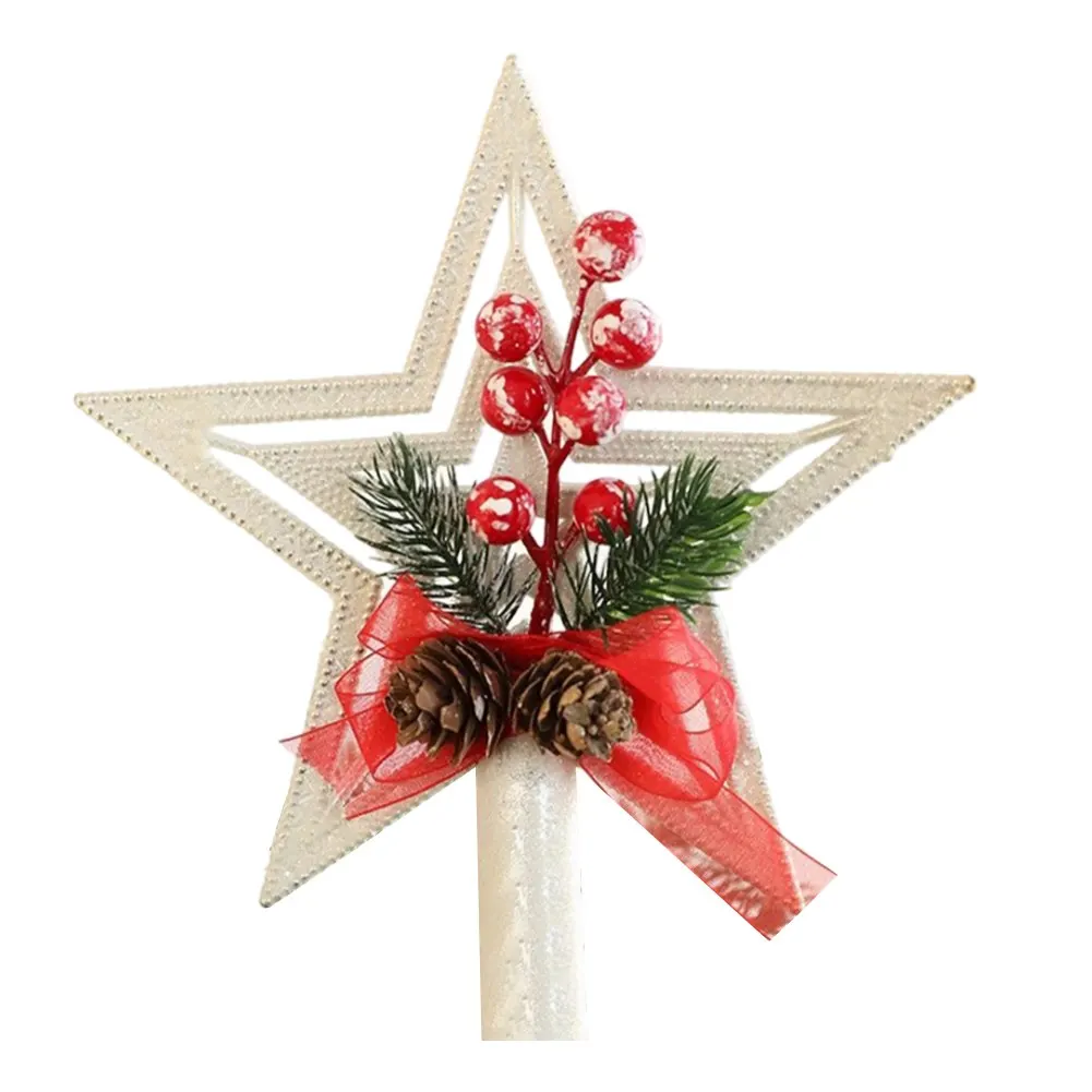 18cm Christmas Tree Star Charming Christmas Elements Perfect For Celebrations Suitable For All Sizes Versatile Holiday Decor