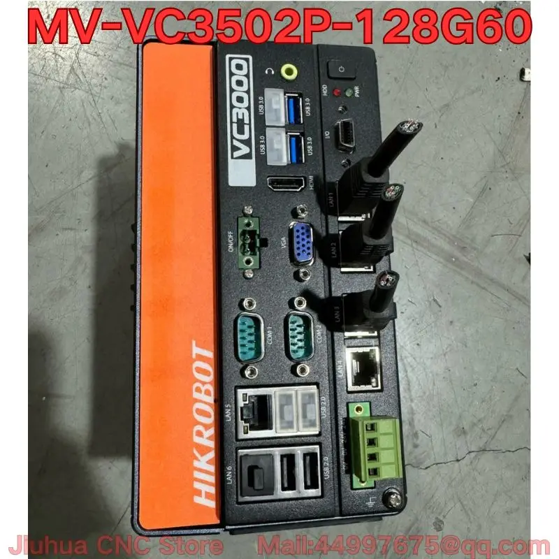 

Бывший в употреблении MV-VC3502P-128G60 Тест функции контроллера видения робота нормально